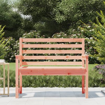 vidaXL Garden Bench 109x48x91.5 cm Solid Wood Douglas