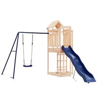 vidaXL Outdoor Playset Solid Wood Pine