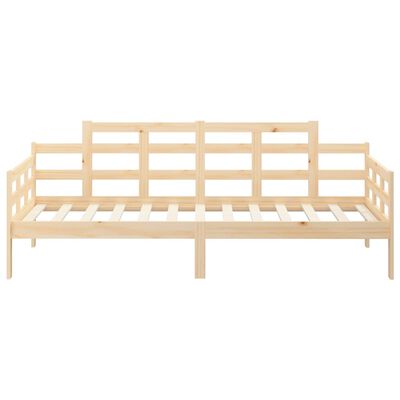 vidaXL Day Bed without Mattress Solid Wood Pine 90x190 cm Single