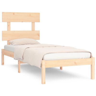 vidaXL Bed Frame without Mattres 90x200 cms Solid Wood