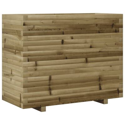 vidaXL Garden Planter 90x40x72 cm Impregnated Wood Pine