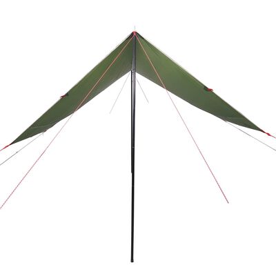 vidaXL Camping Tarp Green 430x380x210 cm Waterproof