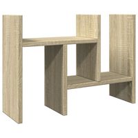 vidaXL Desk Organiser Sonoma Oak 34.5x15.5x35.5 cm Engineered wood