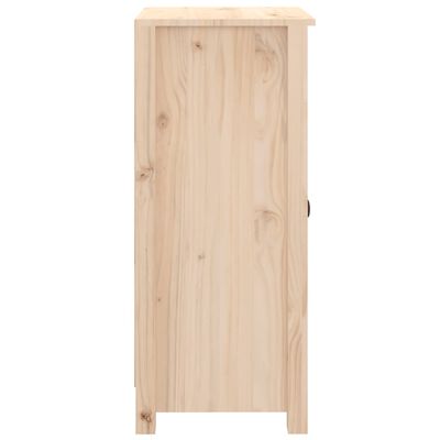 vidaXL Sideboards 2 pcs 39x35x80 cm Solid Wood Pine