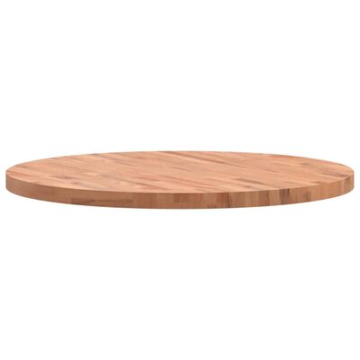 vidaXL Table Top Ø90x4 cm Round Solid Wood Beech