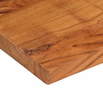 vidaXL Table Top 70x60x3.8 cm Rectangular Solid Wood Acacia