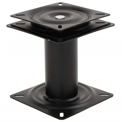 vidaXL Boat Seat Pedestal with 360° Seat Swivel Steel