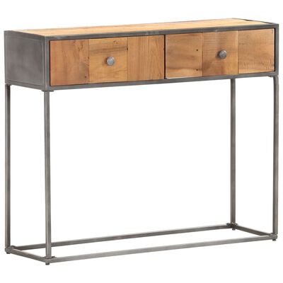 vidaXL Console Table 90x30x75 cm Solid Reclaimed Wood