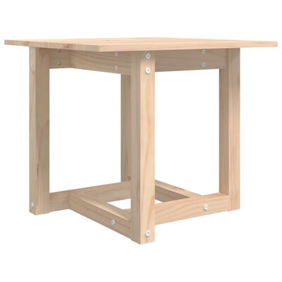 vidaXL Coffee Table 50x50x45 cm Solid Wood Pine