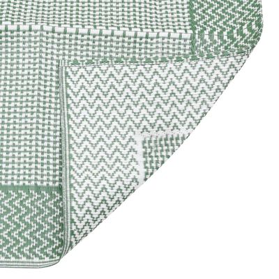 vidaXL Outdoor Rug Green 80x150 cm PP