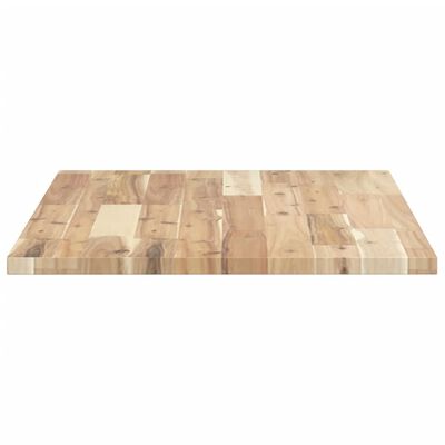 vidaXL Table Top Rectangular 80x50x2 cm Solid Wood Acacia