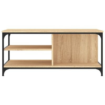 vidaXL Coffee Table Sonoma Oak 100x50x45 cm Engineered Wood