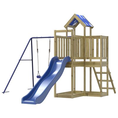 vidaXL Outdoor Playset Impregnated Wood Pine