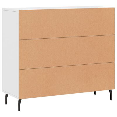 vidaXL Sideboard White 90x34x80 cm Engineered Wood