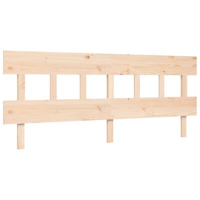 vidaXL Bed Frame without Mattress 200x200 cm Solid Wood Pine