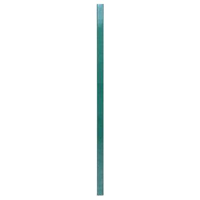 vidaXL Fence Posts 20 pcs Green 280 cm Galvanised Steel