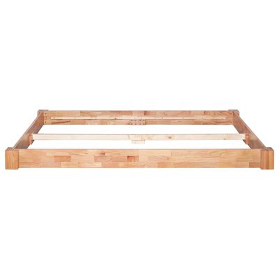 vidaXL Bed Frame without Mattress Solid Oak Wood 160x200 cm