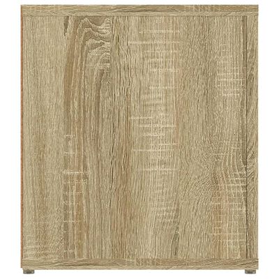 vidaXL TV Cabinet Sonoma Oak 80x31,5x36 cm Engineered Wood