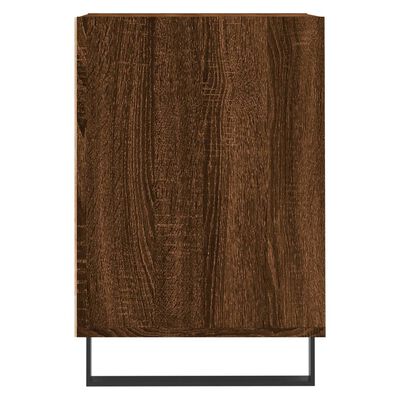 vidaXL TV Cabinet Brown Oak 160x35x55 cm Engineered Wood