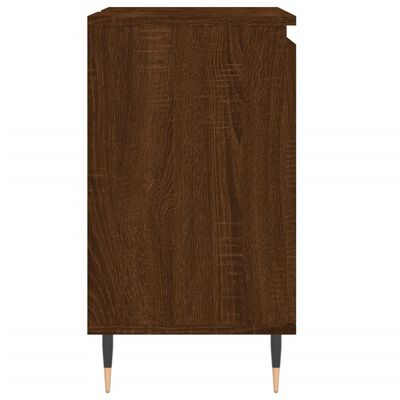 vidaXL Bathroom Cabinet Brown Oak 58x33x60 cm Engineered Wood