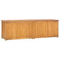 vidaXL Garden Box 175x50x55 cm Solid Wood Teak