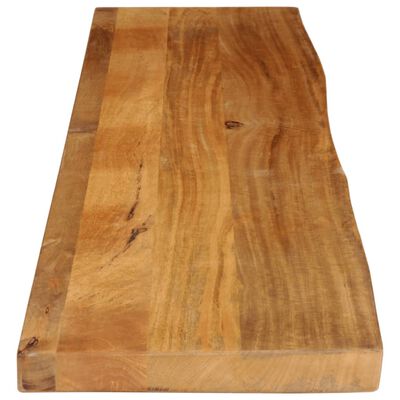 vidaXL Table Top Live Edge 140x30x2.5 cm Solid Wood Mango