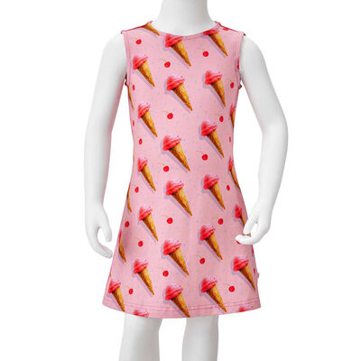 Kids' Dress Bright Pink 104