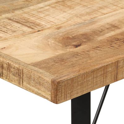 vidaXL Bar Table 110x55x107 cm Solid Wood Mango and Iron