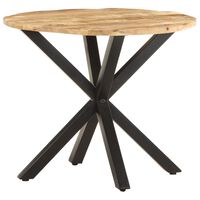 vidaXL Side Table 68x68x56 cm Solid Mango Wood