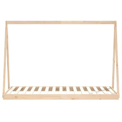 vidaXL Kids Bed Frame 90x190 cm Solid Wood Pine