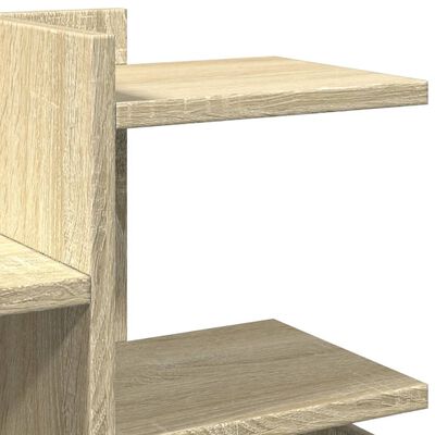 vidaXL Desk Organiser Sonoma Oak 49x20x52.5 cm Engineered wood