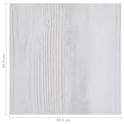 vidaXL Self-adhesive Flooring Planks 20 pcs PVC 1.86 m² Light Grey