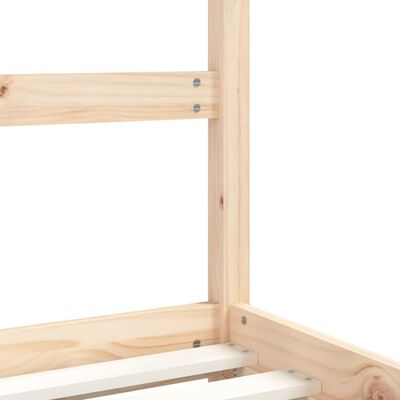 vidaXL Kids Bed Frame 80x200 cm Solid Wood Pine