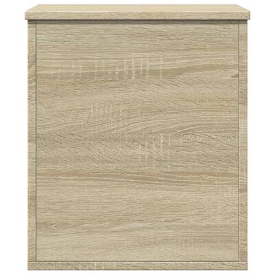 vidaXL Storage Box Sonoma Oak 40x42x46 cm Engineered Wood