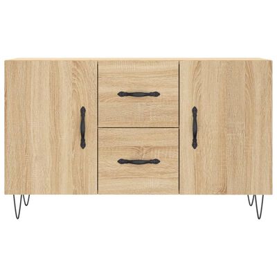 vidaXL Sideboard Sonoma Oak 100x36x60 cm Engineered Wood