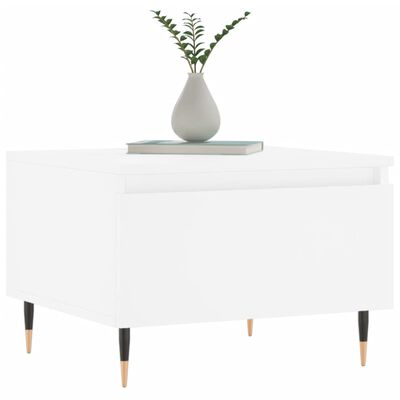 vidaXL Coffee Tables 2 pcs White 50x46x35 cm Engineered Wood