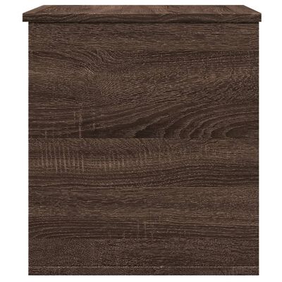 vidaXL Storage Box Brown Oak 60x42x46 cm Engineered Wood