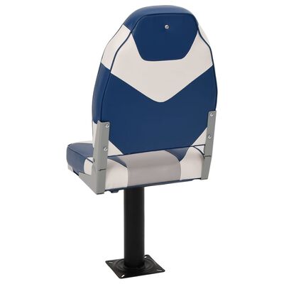 vidaXL Boat Seat with Pedestal 360° Rotatable