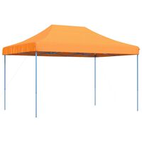 vidaXL Foldable Party Tent Pop-Up Orange 410x279x315 cm