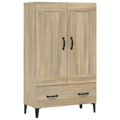 vidaXL Highboard Sonoma Oak 70x31x115 cm Engineered Wood