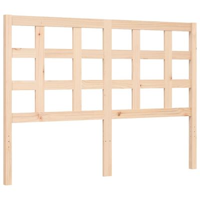 vidaXL Bed Frame without Mattress 140x200 cm Solid Wood