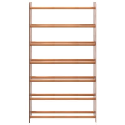 vidaXL Shoe Rack Brown 65x24x117 cm Engineered Wood