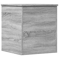 vidaXL Storage Box Grey Sonoma 40x42x46 cm Engineered Wood