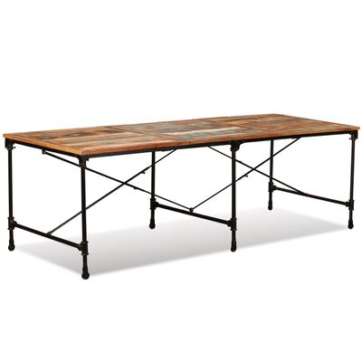 vidaXL Dining Table Solid Reclaimed Wood 240 cm