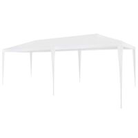 vidaXL Party Tent 3x6 m PE White