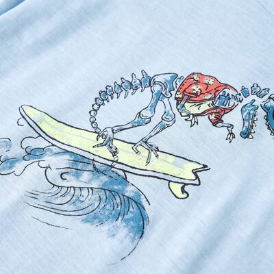 Kids' T-shirt Light Blue 140