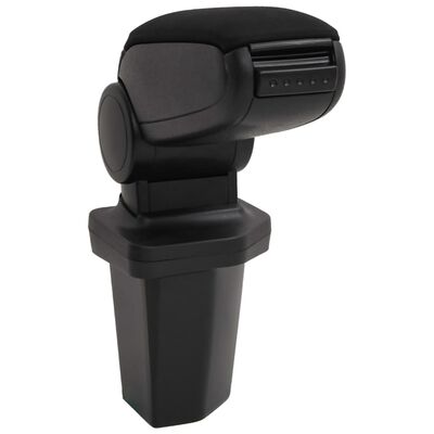 vidaXL Car Armrest Black 15x32x(40-52) cm ABS