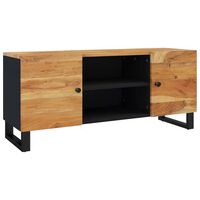 vidaXL TV Cabinet 105x33x46cm Solid Wood Acacia