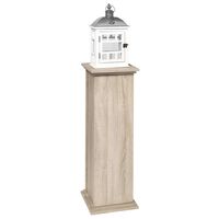 FMD Accent Table with Door 88.5cm Oak Tree