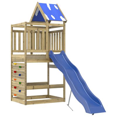 vidaXL Outdoor Playset Impregnated Wood Pine